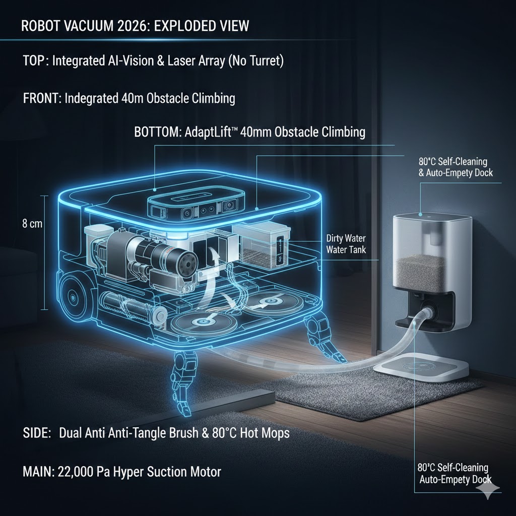 Uitleg over de werking van een Robotstofzuiger. Niet alle robotstofzuigers hebben de eigenschappen en ze zijn ook niet allemaal hetzelfde