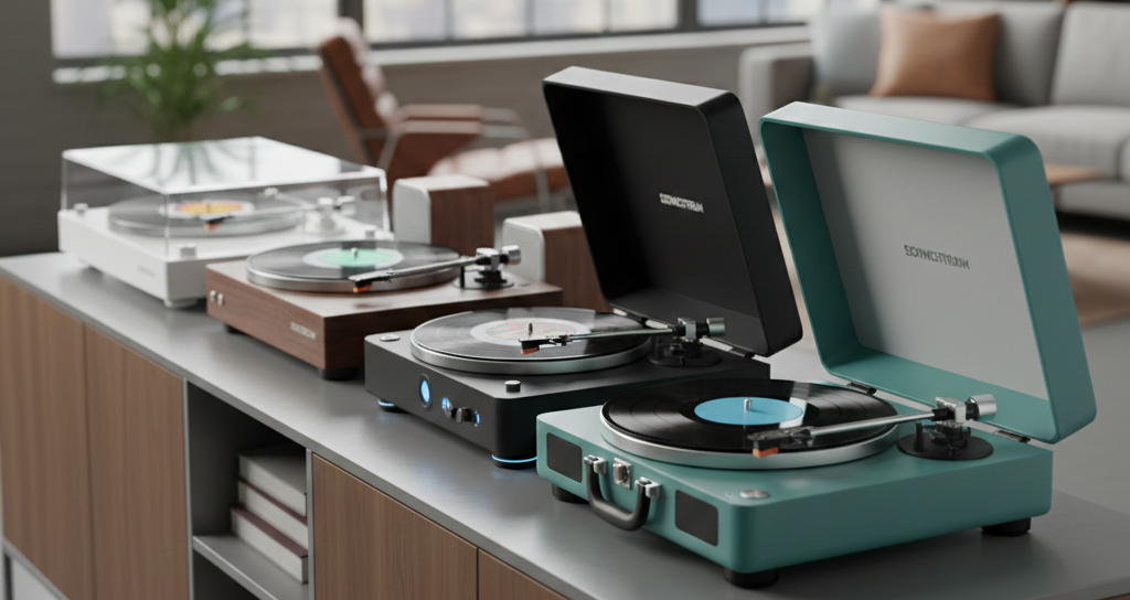 BT platenspeler Bluetooth platenspeler